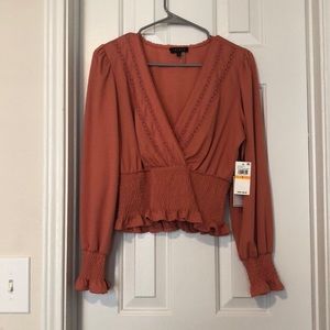NWT cute long sleeve going out shirt